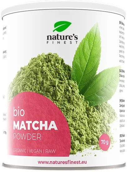 Matcha rohelise tee pulber, ökoloogiline