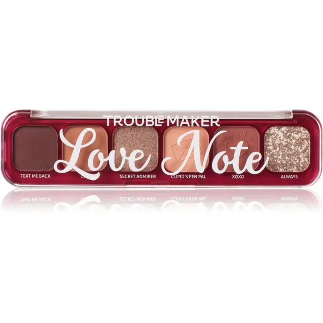 Trouble Maker Little Trouble Lauvärvipalett varjund Love Note 9 g