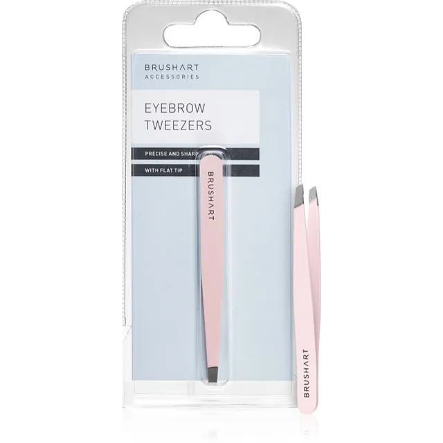 BrushArt Accessories Eyebrow tweezers Kulmupintsetid Pink 1 tk