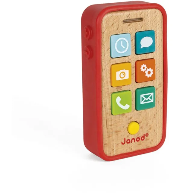 Janod Sound Telephone aktiveeriv mänguasi meloodiaga 18m+ 1 tk