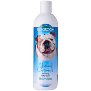 Bio Groom Natural Oatmeal ärritunud,kuivale ja sügelevale nahale kaerajahust šampoon koerale ja kassile 355ml
