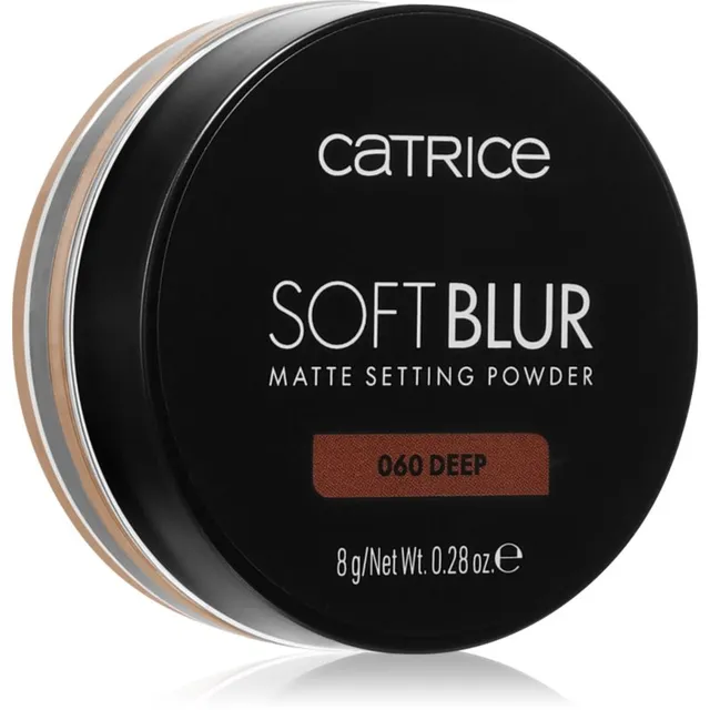 Catrice Soft Blur Matte Setting Powder fikseeriv tolmpuuder varjund 060 Deep 8 g