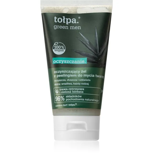 Tołpa Green Men Kooriv puhastusgeel niisutava toimega 150 ml