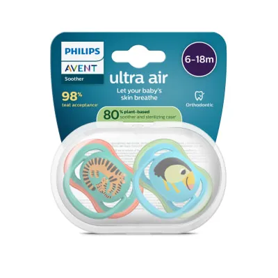 Lutt Philips Avent Ultra Air 6-18 kuud 2tk