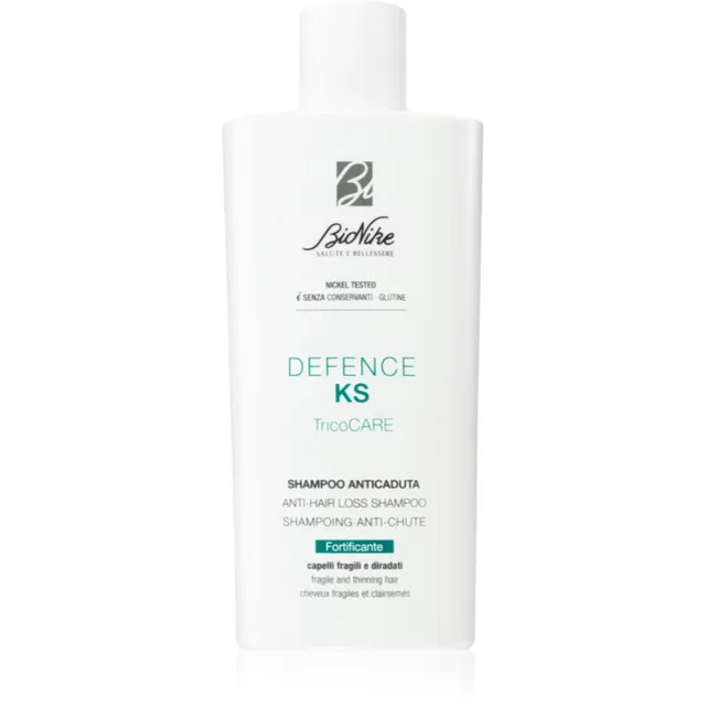 BioNike Defence KS TricoCARE Tugevdav šampoon juuste väljalangemise vastu 200 ml