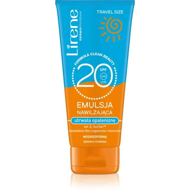 Lirene Sun care Niisutav kaitsekreem SPF 20 90 ml