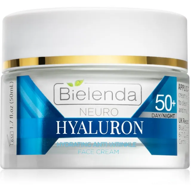Bielenda Neuro Hyaluron Niisutav näokreem päev ja öö 50+ 50 ml