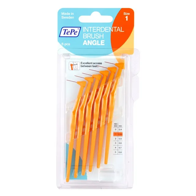 TePe Angle Size 1 Hambavaheharjad 0,45 mm 6 tk