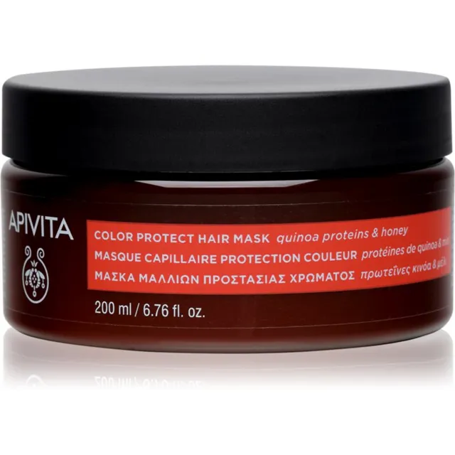 Apivita Color Seal Color Protect Hair Mask Juuksemask värvi kaitseks 200 ml