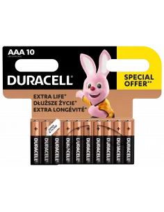 Duracell patarei AAA/MN2400 10 tk