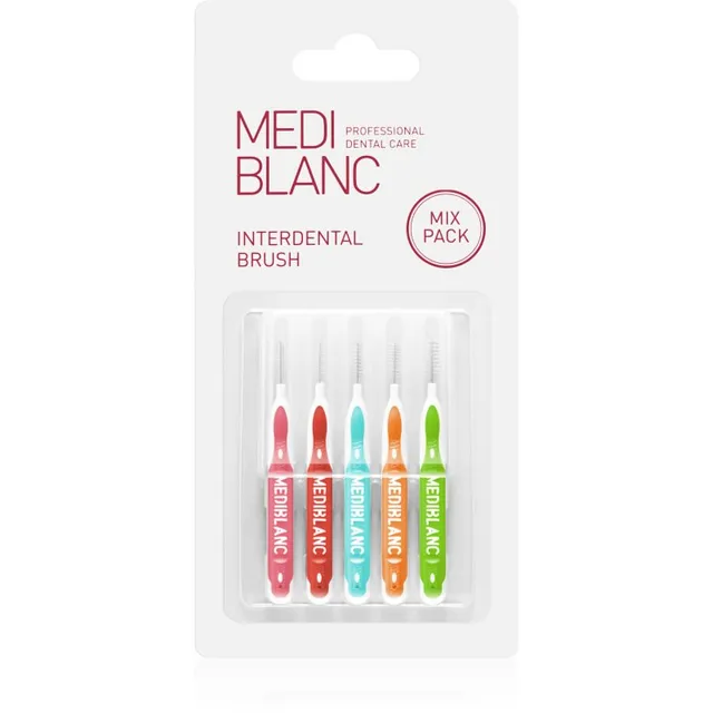 MEDIBLANC Interdental Pick-brush Mix Hambavahehari 5 tk