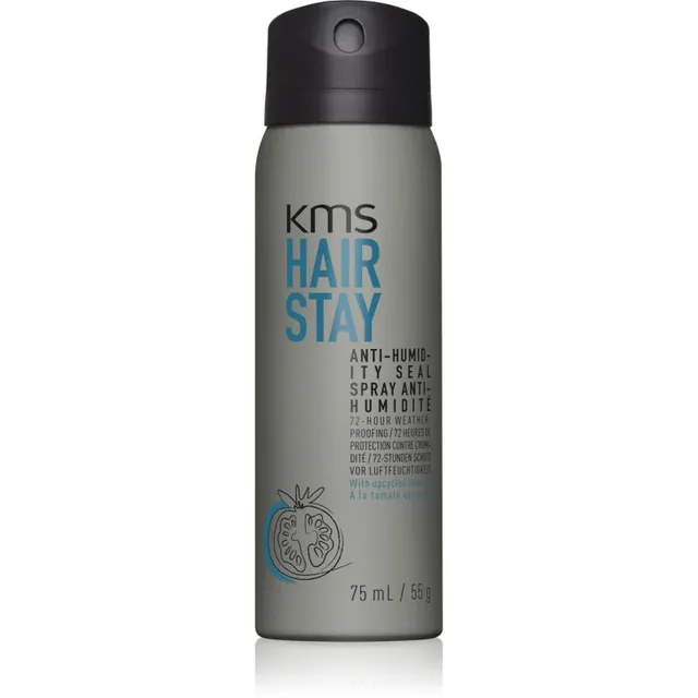 KMS Hair Stay Anti-Humidity Seal Juukselakk loomulikuks fikseerimiseks ja sära andmiseks 75 ml