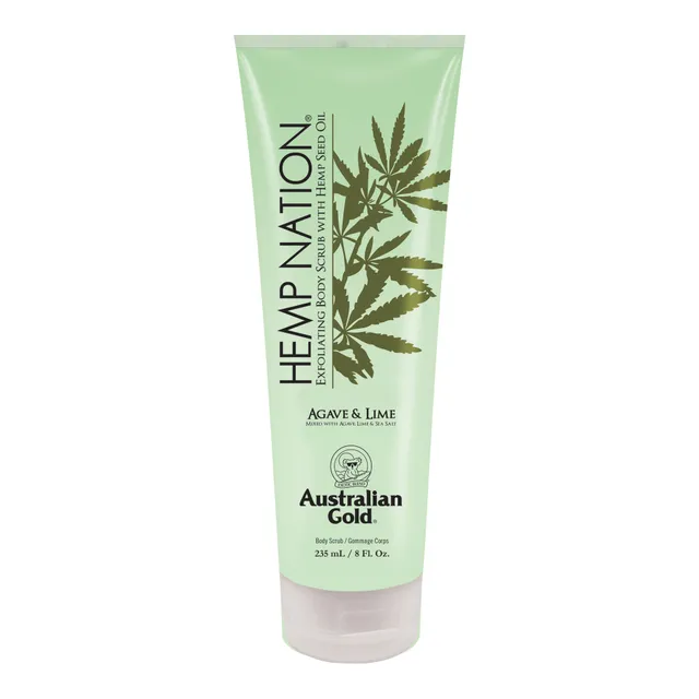 AUSTRALIAN GOLD Hemp Nation Agave & Lime Body Scrub 235ml