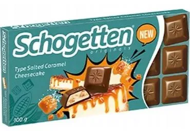 Šokolaad soolakaram.SCHOGETTEN 100g