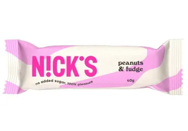 Maapähklibatoon šok.glasuuriga NICK'S40g