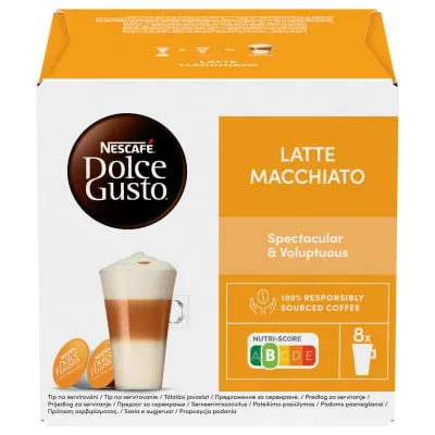 Kohvikapslid Latte Macch. Dolce Gusto 183,2g