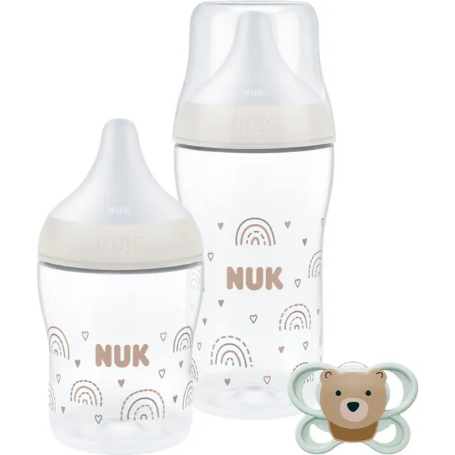 NUK Perfect Match Rainbow Kinkekomplekt beebide jaoks 0-3+ m
