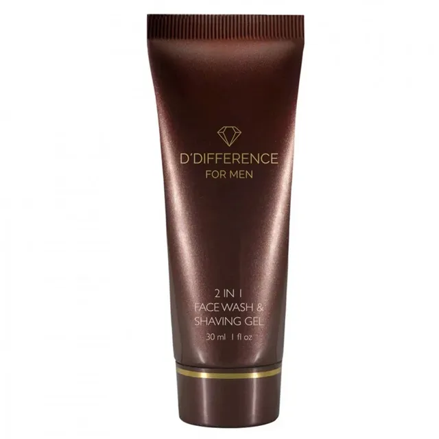 D´DIFFERENCE For Men 2in1 Face Wash & Shaving Gel 30ml