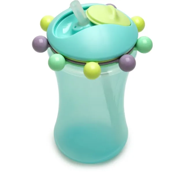 Melii Abacus Straw Sippy Cup Tass kõrrega Blue 1 tk