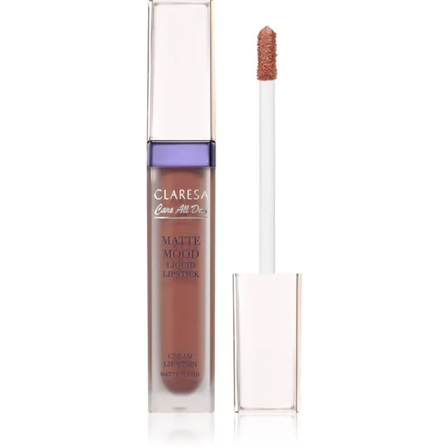 Claresa Care All Day Matte Mood Liquid Lipstick Vedel matt huulepulk varjund 02 Hope 7 ml