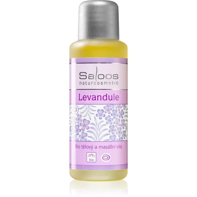 Saloos Bio Body And Massage Oils Lavender Massaažiõli kehale 50 ml
