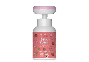 HISKIN käte-  ja kehapesuvaht  lastele. Vaarikas 300ml