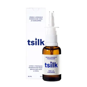 Tsilk Nina-ja kurgusprei Värska 30ml