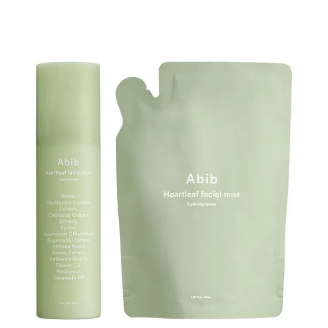 ABIB Heartleaf Facial Mist Calming Spray 150ml + Refill 150ml