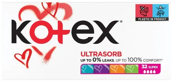 Kotex tampoon Ultra Sorb Super 32tk
