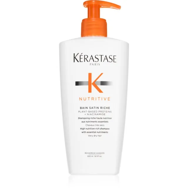 Kérastase Nutritive Bain Satin Riche Intensiivne niisutav šampoon 500 ml