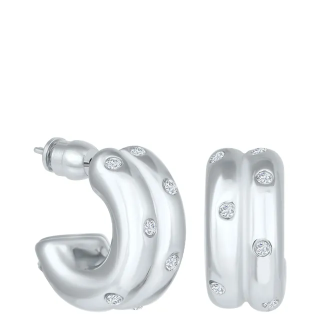 DONDELLA Cléoria Silver Earrings 16.2g