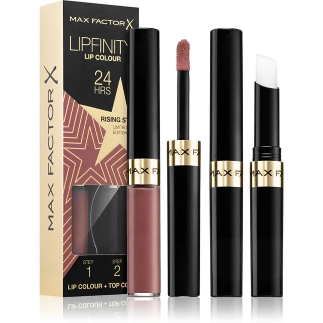 Max Factor Lipfinity Rising Stars Kauapüsiv vedel huulepulk palsamiga varjund 082 Stardust 1 tk