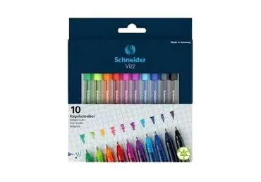 Pastapliiatsid SCHNEIDER Vizz M 10tk