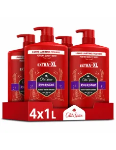 Old Spice Rockstar dušigeel ja šampoon 4x1000 ml