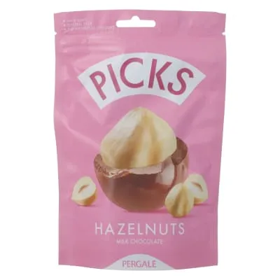 Metspähklid piima-kakaogla. Pergale Picks 90g