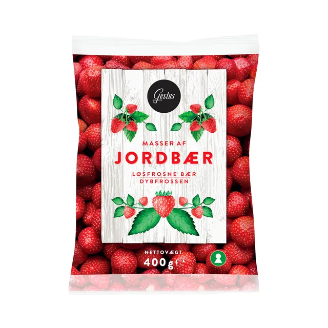Maasikad, külmutatud, GESTUS, 400g