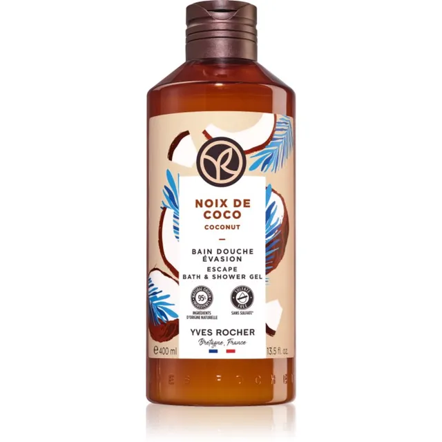 Yves Rocher Bain de Nature Toitev dušigeel Coconut 400 ml