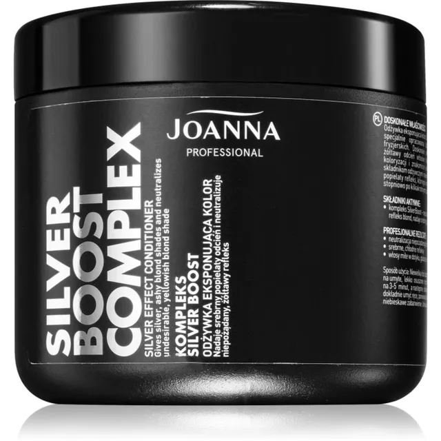 Joanna Silver Boost Complex Lilla palsam kollaste toonide neutraliseerimiseks 500 g