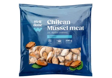 Külmutatud rannakarbiliha WELL DONE 200g