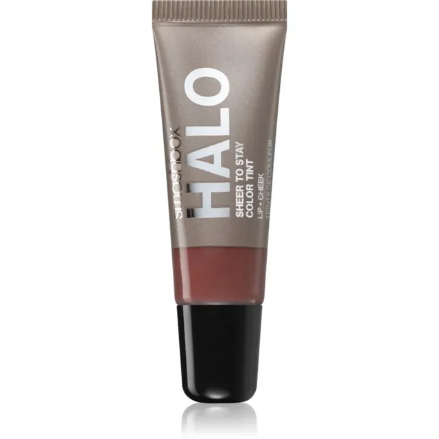 Smashbox Halo Sheer To Stay Color Tints Vedel põsepuna ja huuleläige varjund Sunset 10 ml