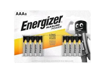 Patarei ENERGIZER Alkaline AAA B8 1.5V