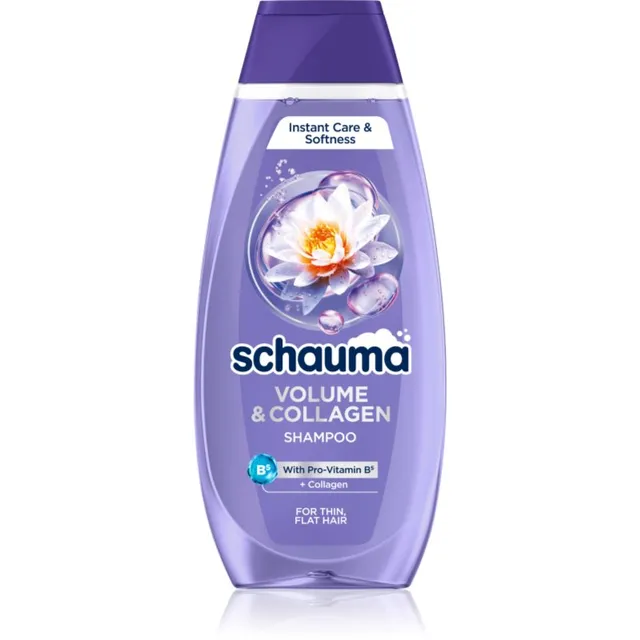 Schwarzkopf Schauma Power Volume Volüümšampoon õhukestele ja peadligi hoidvatele juustele 400 ml