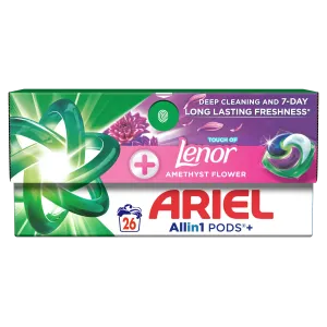 Ariel Amethyst Flower p/geel-kaps 26tk