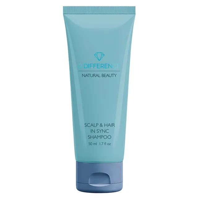 D´DIFFERENCE Natural Beauty 4D Scalp & Hair In Sync Shampoo 50ml