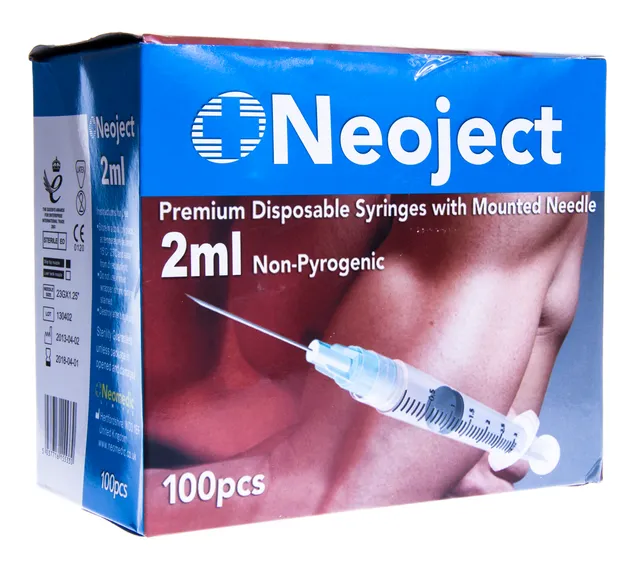 SÜSTAL NÕELAGA NEOJECT 2ML 3 OSALINE (23G) N100 /SLIP TIP/