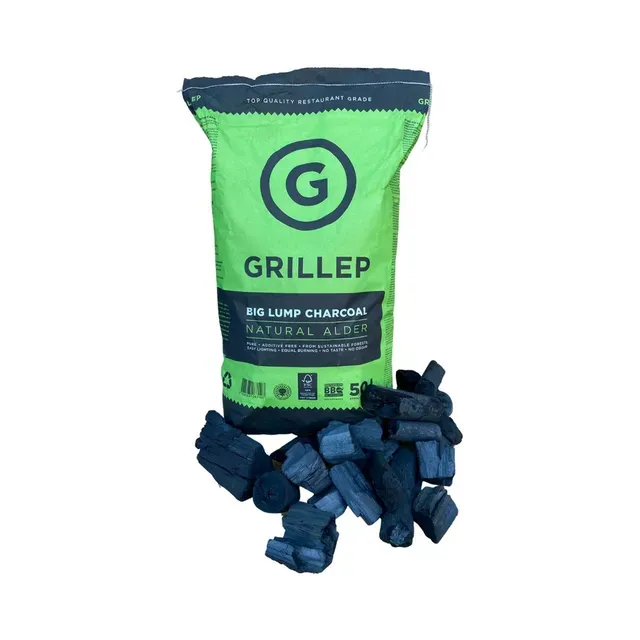 Grillsüsi premium suuretükiline (lepp) 50 l kott, GRILLEP, 50L