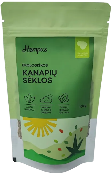Kanepiseemned Hempus, ökoloogilised