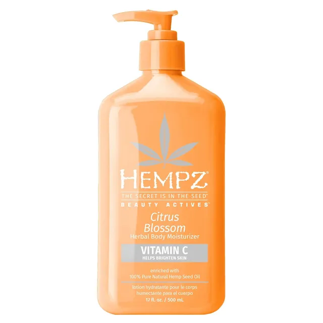 HEMPZ Citrus Blossom Herbal Body Moisturizer 66ml