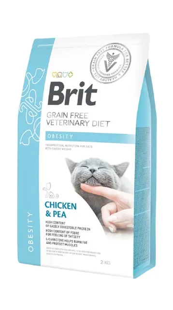 Brit GF Obesity erisööt kassile, 2 kg