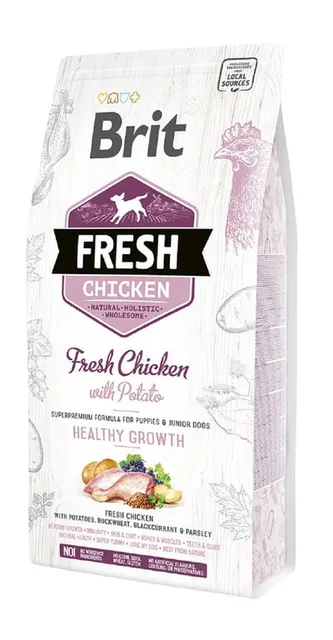 Brit Fresh kutsika kuivtoit, kana/kartul, 2,5 kg